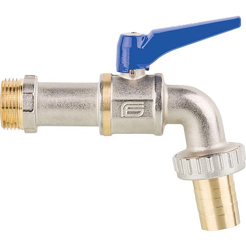 Viva outlet ball valve with aluminium handle, PN 40 Standard 3