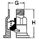 Check valve model 51FA