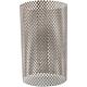 Stainless steel sieve for brass dirt trap