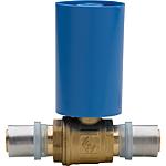 Flush-mounted ball valve