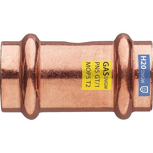 Copper press fittings Socket Standard 1