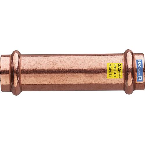 Copper press fittings Sliding sleeve Standard 1