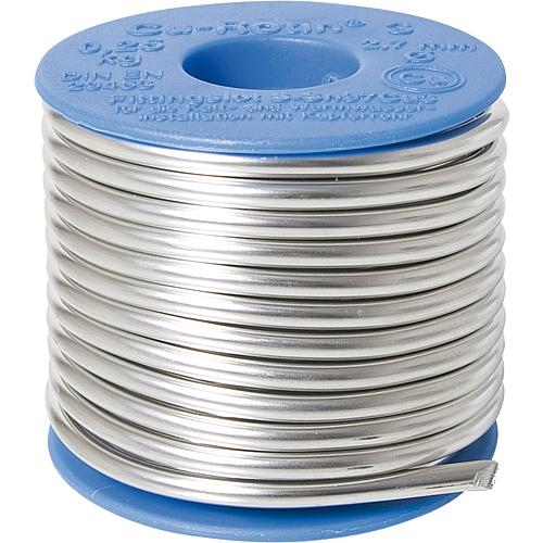 Fitting solder No. 3 DIN EN 29453 1 x 250g roll 2.7mm wire