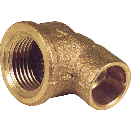 Raccord à souder en bronze
Coude 90° (filetage femelle) Standard 1