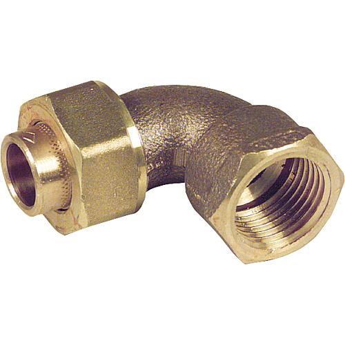 Gunmetal solder fitting 
Elbow connector 90° IT Standard 1