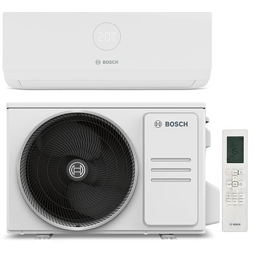 Single-Split-Klimagerät BOSCH CL3000i-Set 26 WE, Außen- und Inneneinheit, 2,6 kW