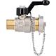 Ball valve with closure cap Standard 2