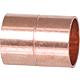 Copper soldering fitting 
Joint with stop