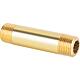 Brass double nipple 1/2"x 80