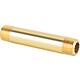 Brass double nipple 1/2"x 100