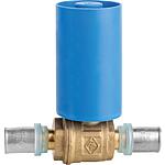Concealed ball valve