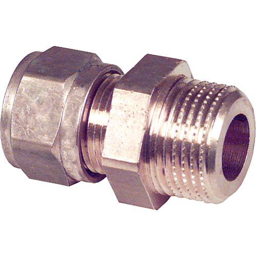 Compression fitting made of brass, screw-in connection (ET)