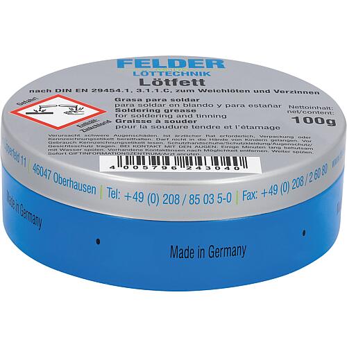 Soldering grease for copper and copper alloys Standard 2