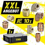 XXL offer Gunmetal threaded fittings + TBS transport box