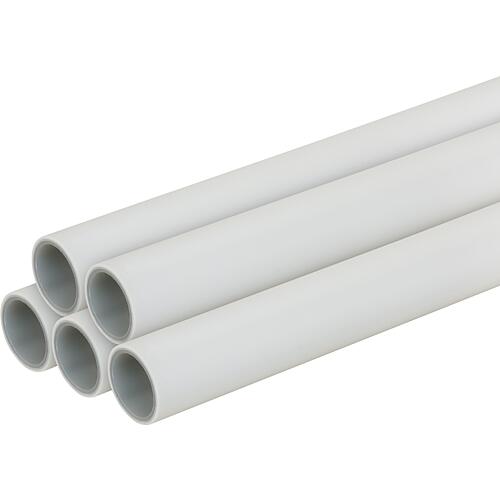 Multi-layer composite piping Multitubo PE-RT, white, in rods