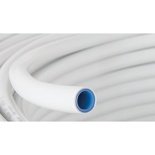 Tube MLC Uponor, blanc, Ø 14 mm x 2,0 mm, longueur 200 m, en rouleaux Anwendung 1