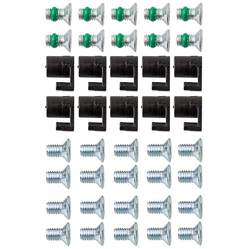 Uponor S-Press bolt+screw set Smart Aqua Standard 1