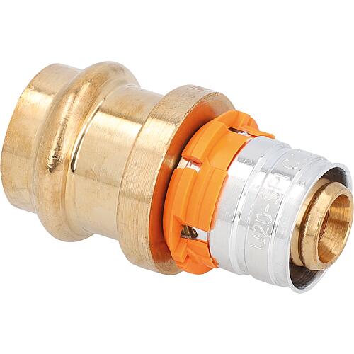 Uponor S-Press coupling on stainless steel/CU V Ø20mm-Ø22CU-SST