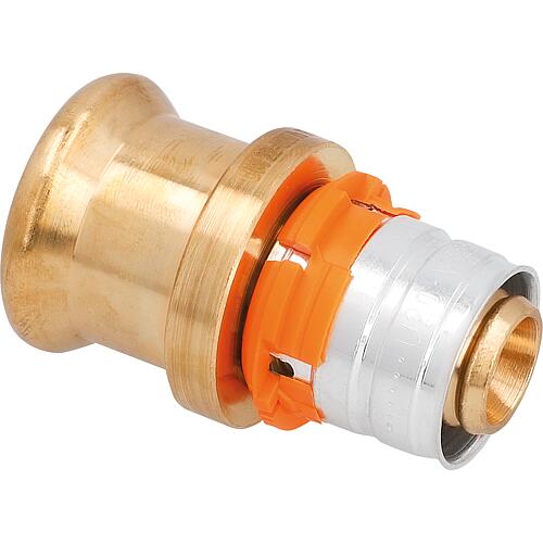 Uponor S-Press coupling on stainless steel/CU M Ø20mm-Ø22CU-SST