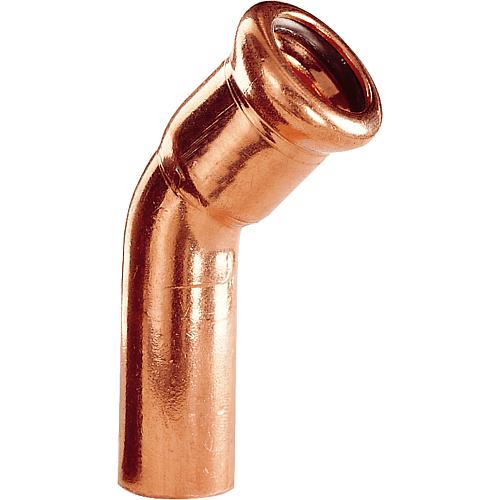 Copper press fitting 
Elbow 45° (i x e) Standard 1