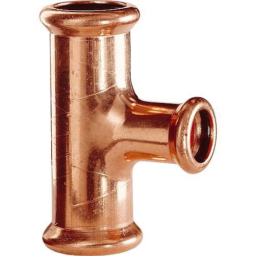 Copper press fitting 
Reduced T-piece Standard 1