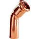 Copper press fitting 
Elbow 45° (i x e) Standard 1