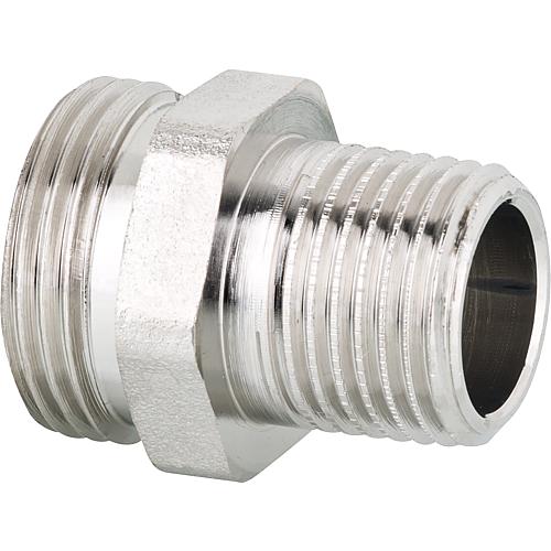 Eurocone screw connection parts, transition nipple, nickel-plated Standard 1