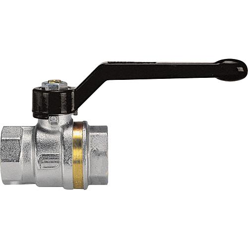 Ball valves, IT x IT, with aluminium lever