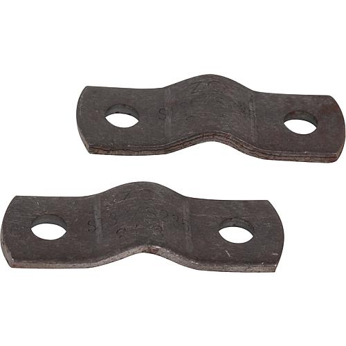 Pipe clip, 2-part Standard 1