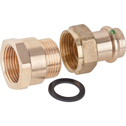 Copper press fitting
Junction screw connection with IT