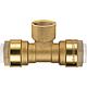 Push fitting T-piece with IT outlet Standard 1