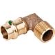 Copper press fitting 
Junction elbow 90° with ET Standard 1