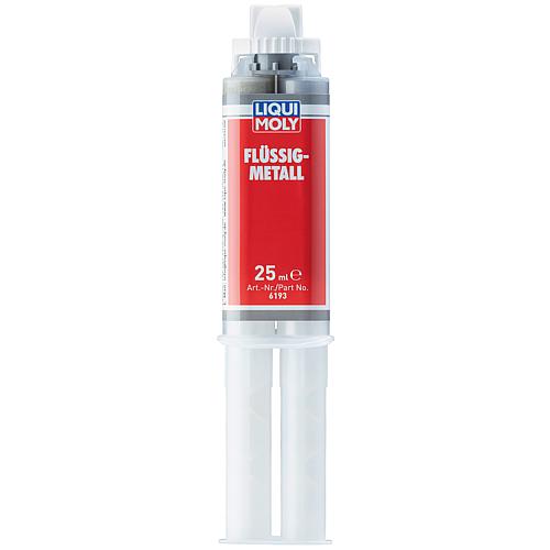 Colle époxy bi-composant liquide métal LIQUI MOLY 25ml sous blister