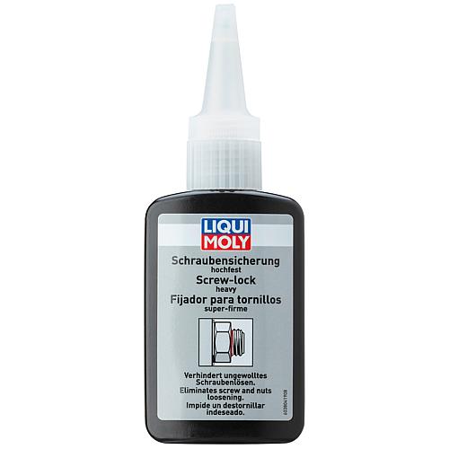 Fixation de vis haute résistance LIQUI MOLY, flacon doseur de 50 g