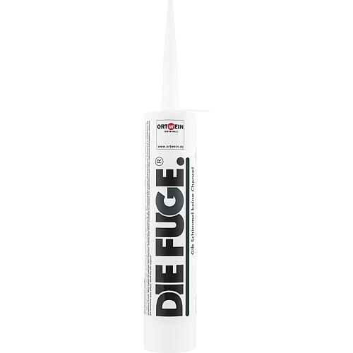 Mastic d'étanchéité ORTWEIN Die Fuge - anthracite (RAL 7016) anti-moisissures à base de SMP, cartouche de 300g