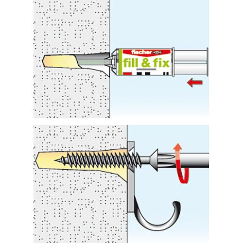 2 C Cheville liquide fischer fill & fix Anwendung 6