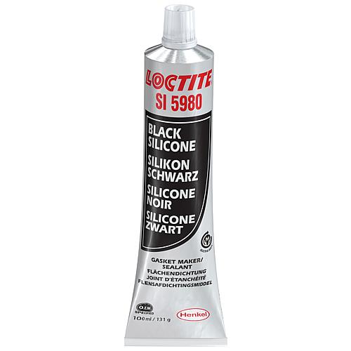 Universal surface seal flexible (silicone) LOCTITE SI 5980 [black] 100ml tube