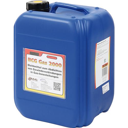 Produit etanche 2000 pour Gaz BCG DIN-DVGW-Reg.Nr.NG-5153BL0184 Bidon 10 litres