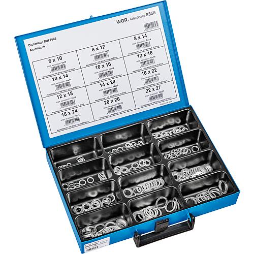 Sealing ring range DIN 7603, aluminium Anwendung 1