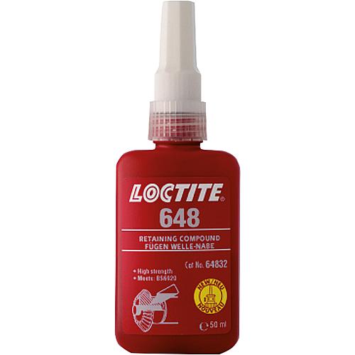 Colle d’assemblage haute résistance LOCTITE 648, flacon doseur de 50 ml