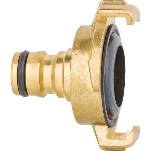 Quick coupling, hose piece with plug-in system Standard 1