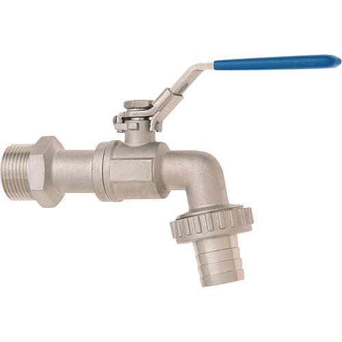 Outlet ball valve, stainless steel Standard 1