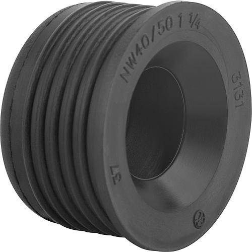 Nipple HT en caoutchouc HTS+HTSW NW 40-50 11/4" grand";