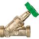 Free-flow valves WS made of forging brass, no drain