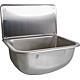 Stainless steel cleaners sink 450 x 330 x 465 mm