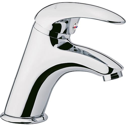 Washbasin mixer Rumba II, projection 116 mm, chrome