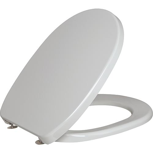 Toilet seat Twist with stainless steel hinge Manhattan made of thermoset