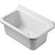 Plastic draining sink white, 550x340x210 mm