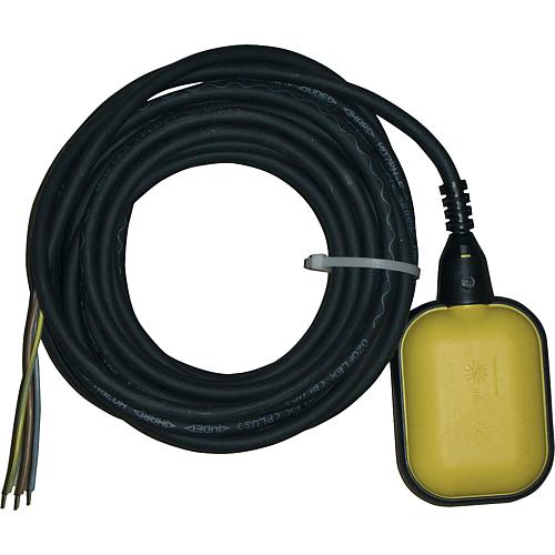 Float switch with free cable end Standard 1