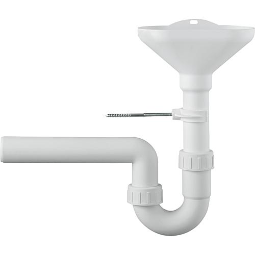 Funnel siphon in PP white